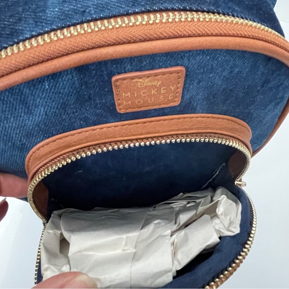 *** SOLD *** 🚨HOST PICK!🚨 NWT Disney Mickey Mouse Denim Mini Backpack - Picture 4 of 5